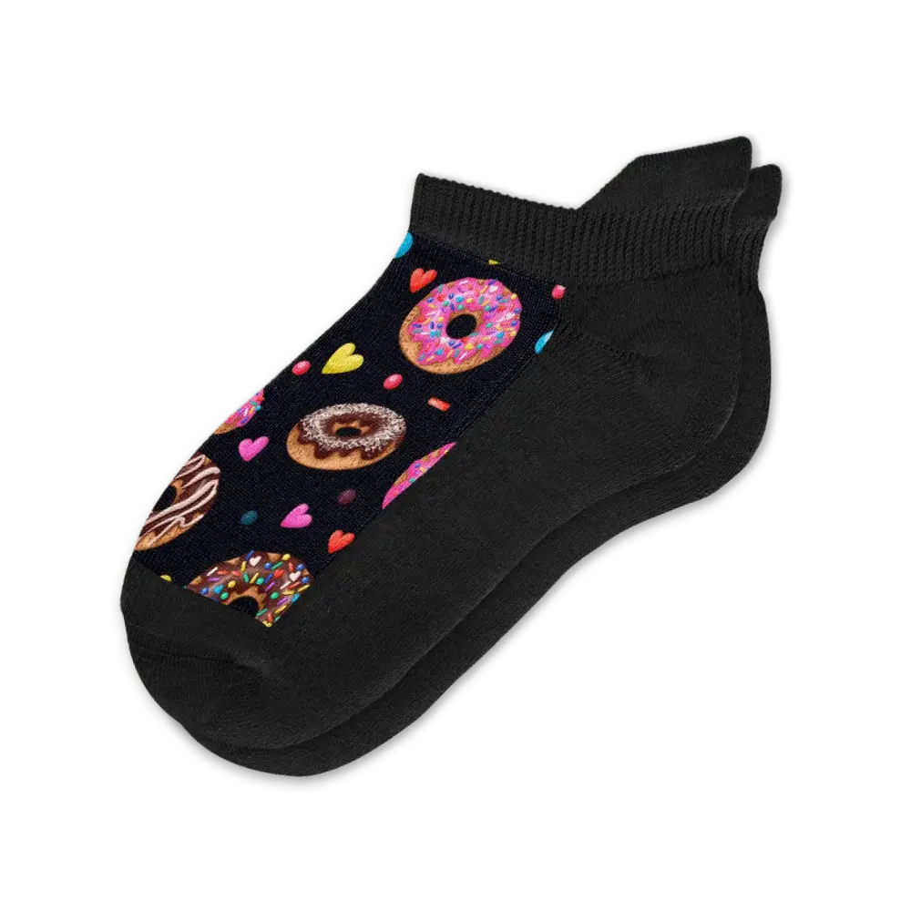 Peace ankle socks for daily wear - soft bamboo comfort
