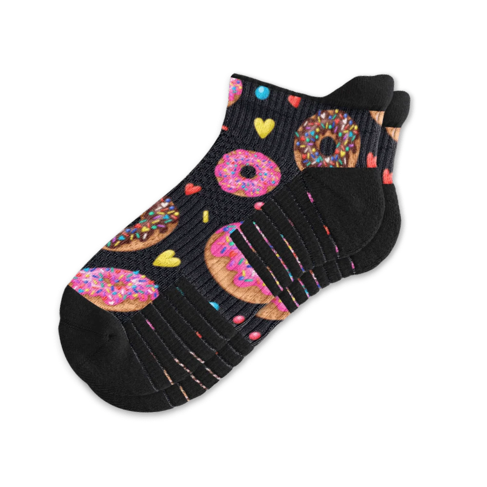 Donut Delight Ankle Compression Socks