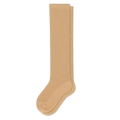Tan EasyStretch non-binding socks - wide calf comfort