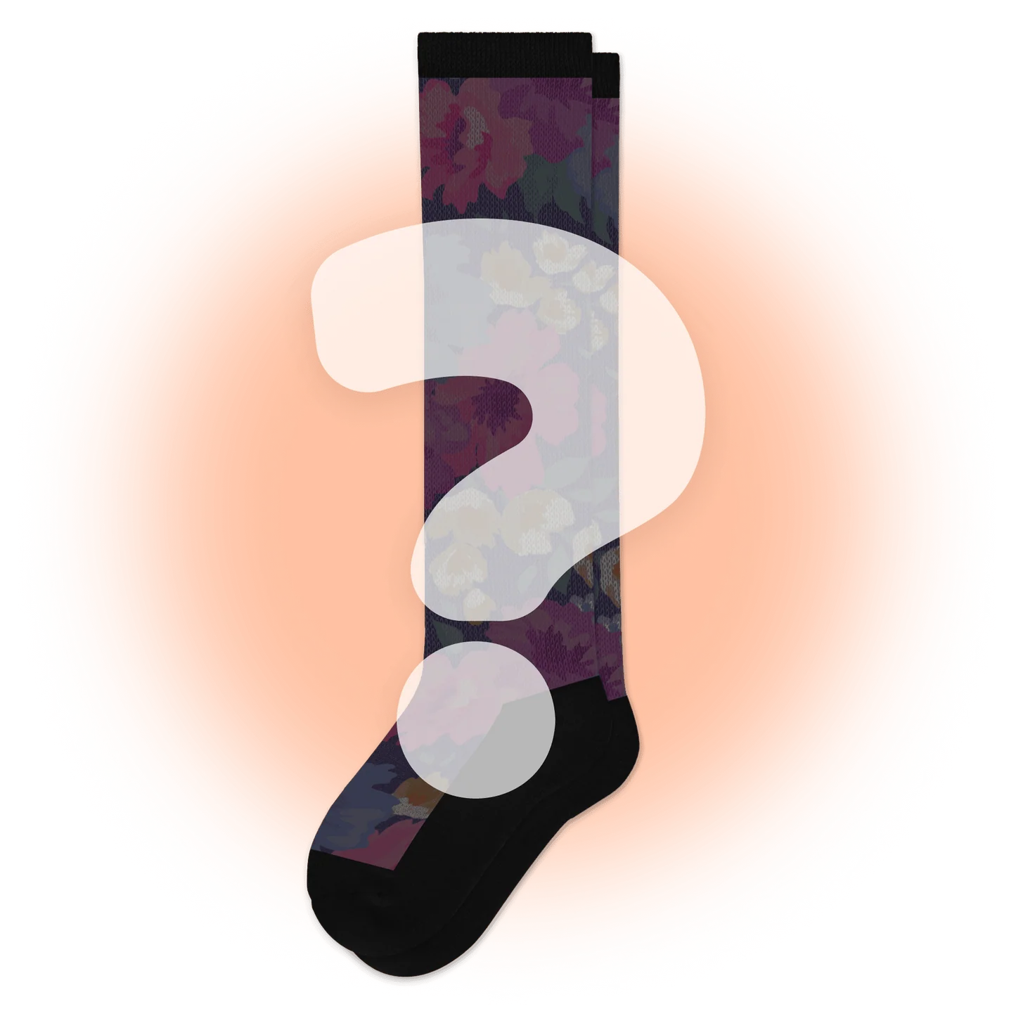 EasyStretch™ Socks-Custom Printed Socks, 5 Pairs Total