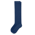 Mustard Floral EasyStretch non-binding socks - wide calf comfort