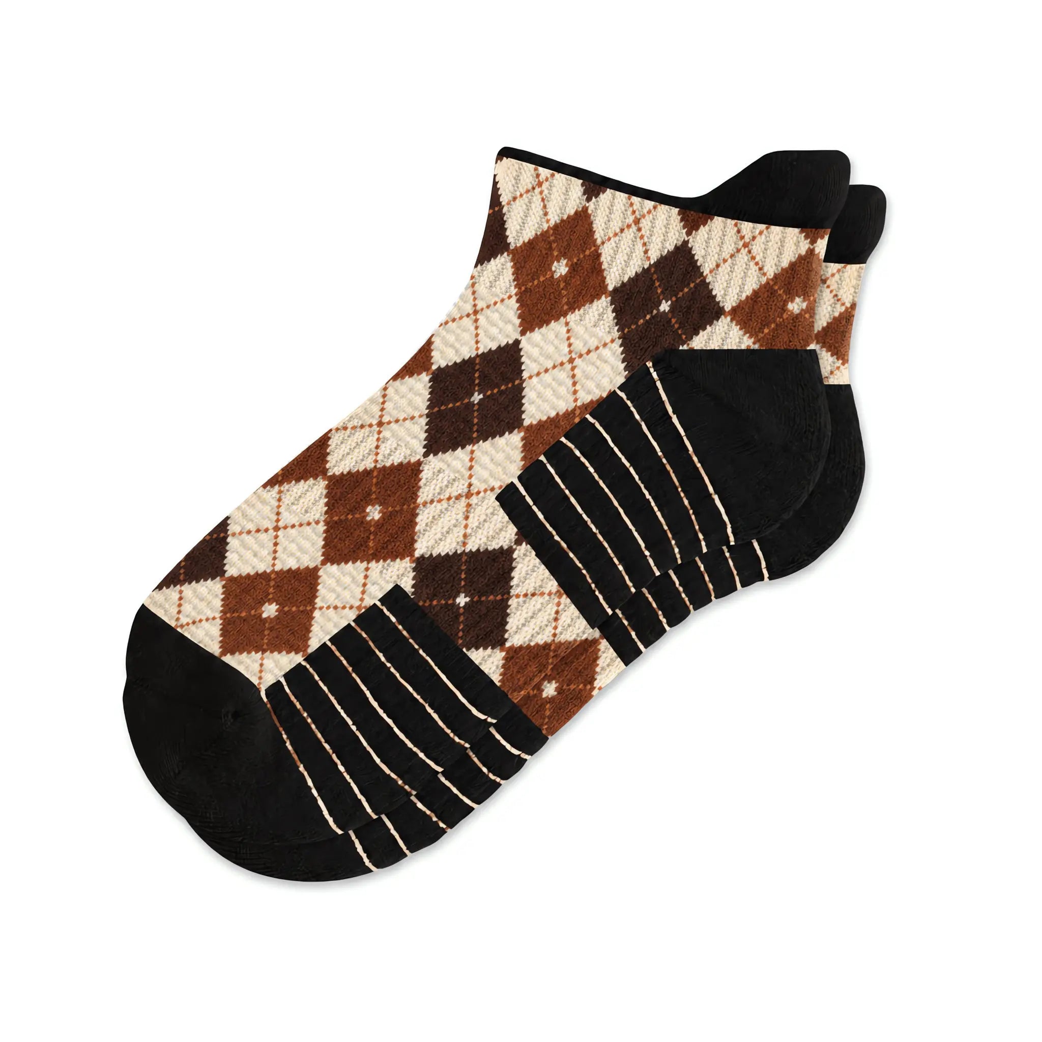 Voysox Ankle Compression Socks - Vintage Collegiate Style