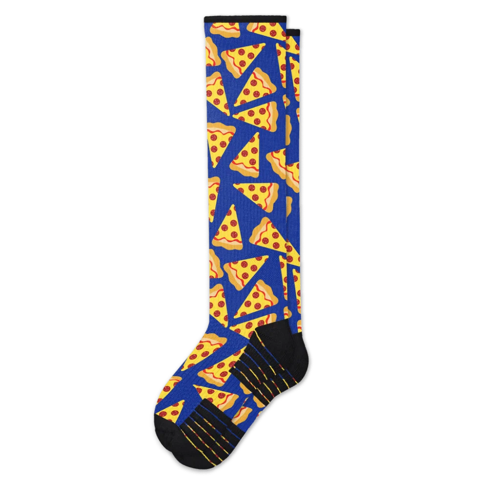 Pizza Party Compression Socks