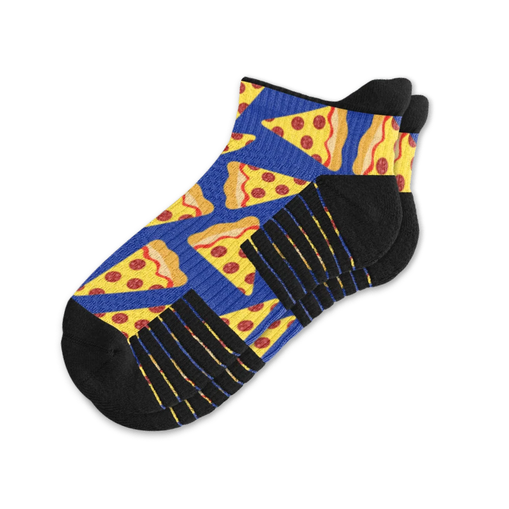 Pizza Party Ankle Compression Socks