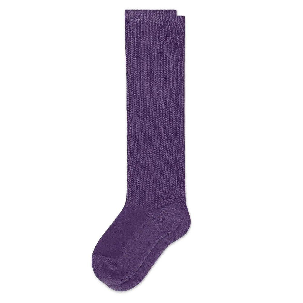 Royal Purple EasyStretch non-binding socks - wide calf comfort