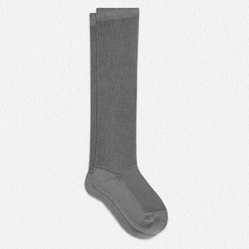 Gray NoMark™ Socks - Non-Binding Wide Fit