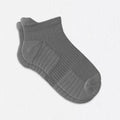 Gray Ankle Compression Socks for Men & Women | 14 mmHg
