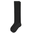 Black EasyStretch non-binding socks - wide calf comfort