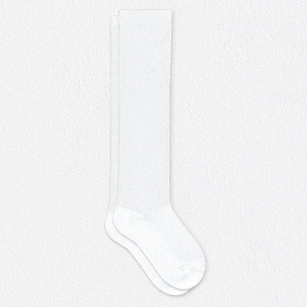 White NoMark™ Socks - Wide Fit Non-Binding