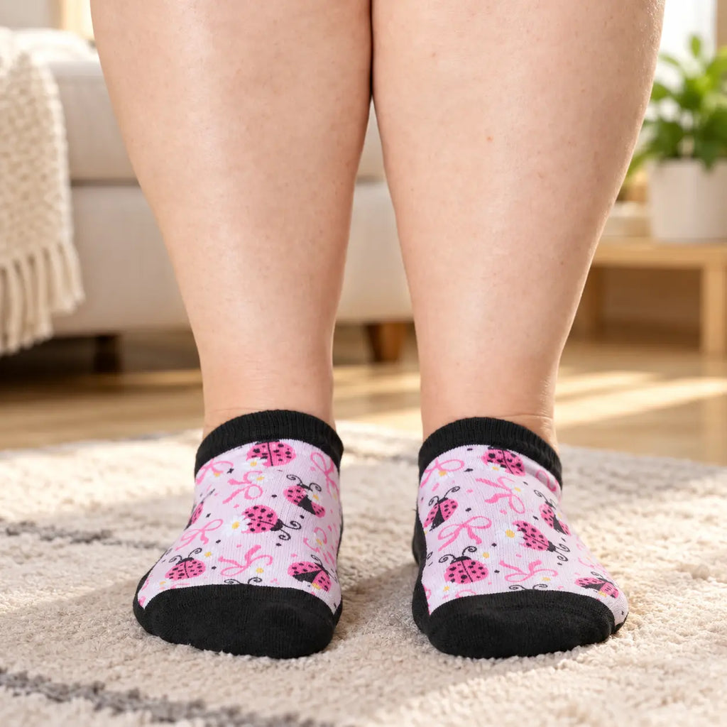Low Cut Bamboo Trainer Socks - Anti Blister Cushioned