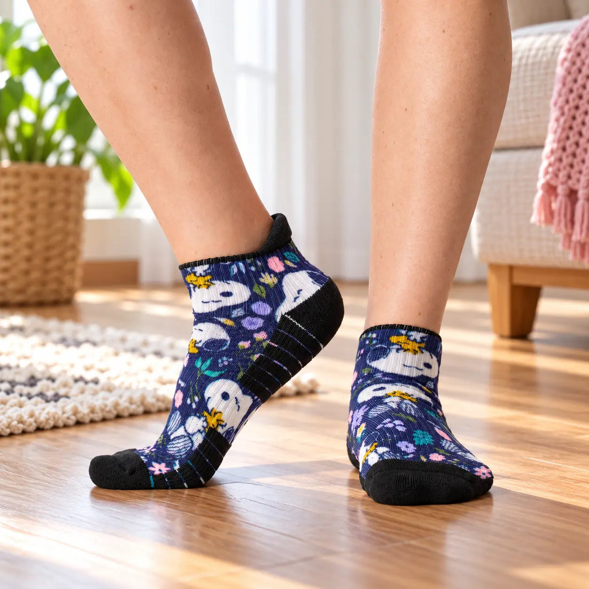 Voysox Ankle Compression Socks, Gentle Support for Tired Feet & Aching Ankles