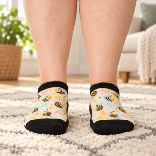 Bamboo Ankle Socks - Cushioned Breathable No Blister