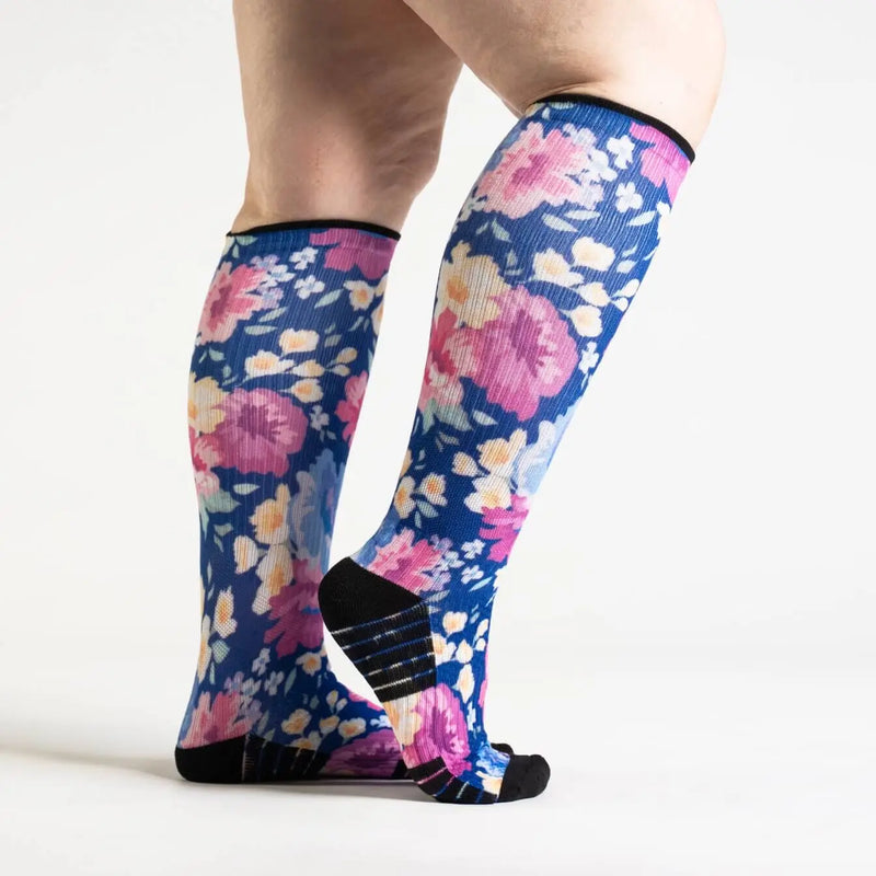 EasyStretch Diabetic Socks Butterfly