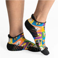 Grapefruit Dreams Ankle Compression Socks