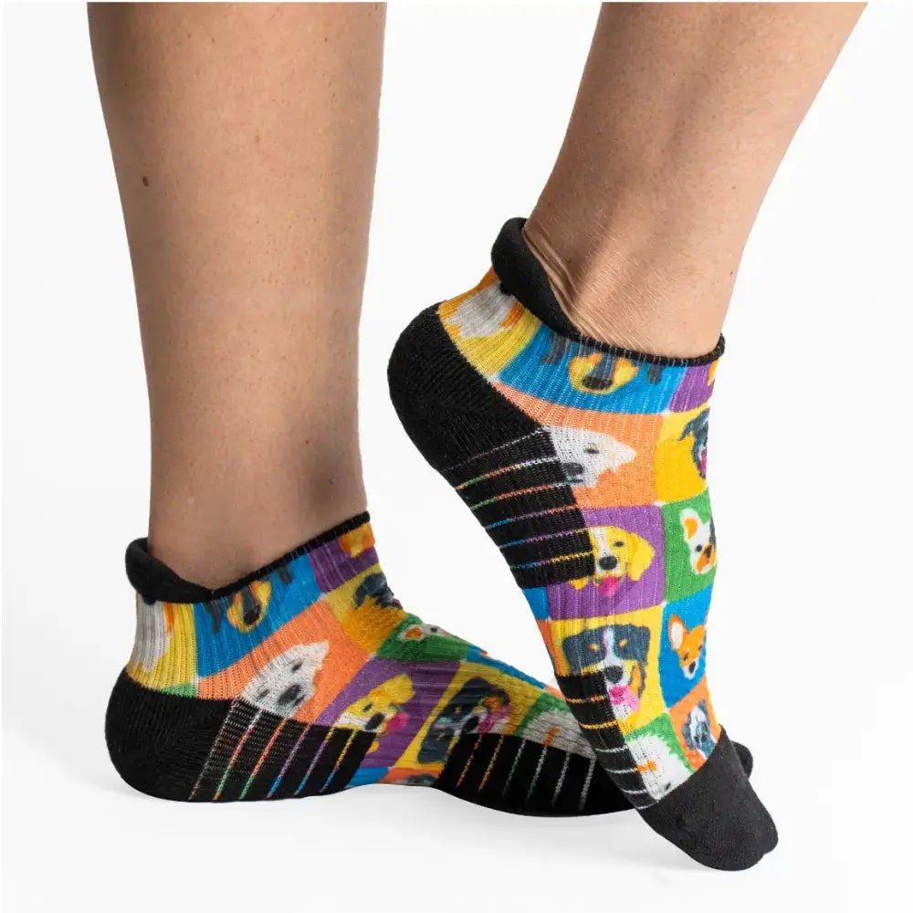 Grapefruit Dreams Ankle Compression Socks
