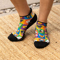Floral Ankle Compression Socks