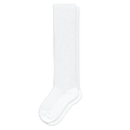 White EasyStretch non-binding socks - wide calf comfort